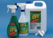 HOUSEKEEPING PRODUCTS GENERAL PURPOSE Lift Original Multi-purpose Cleaner The original Lift formulation for the professional who cleans a multitude of surfaces. Fresh pine fragrance. Ready to use.