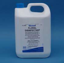 HOUSEKEEPING PRODUCTS Green Pine Disinfectant DISINFECTANTS AND BLEACHES A clear green quaternary disinfectant suitable for floors, walls, bins and drains.