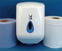 White 1 Ply Centre Feed Roll Ideal for surface wiping and hand drying.