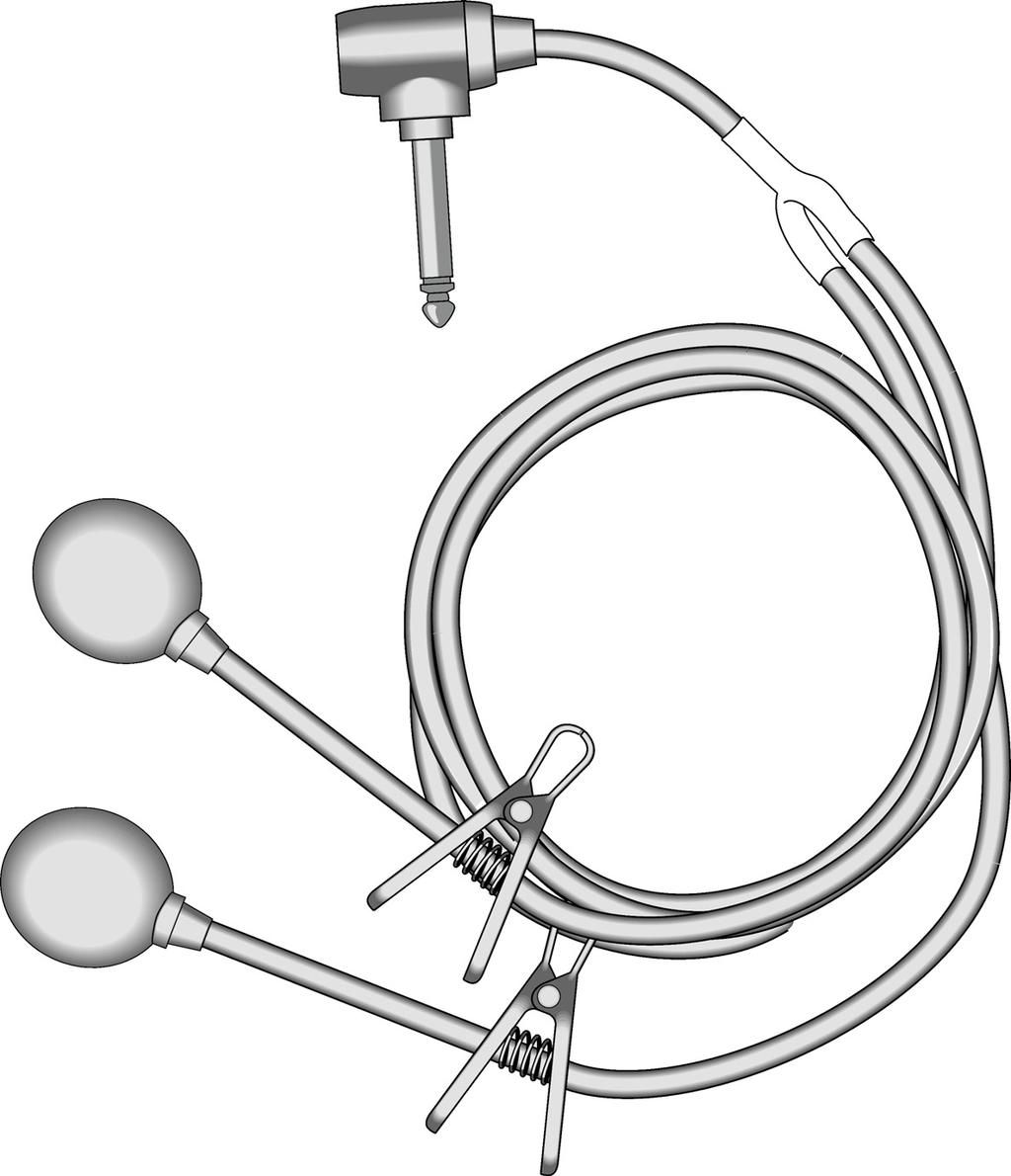 Chapter 4: Patient stations Figure 34: Dual air cord assemblies (Models 200-448 and 200-449) These air cord assemblies provide nurse call capabilities for two patients at one patient station.