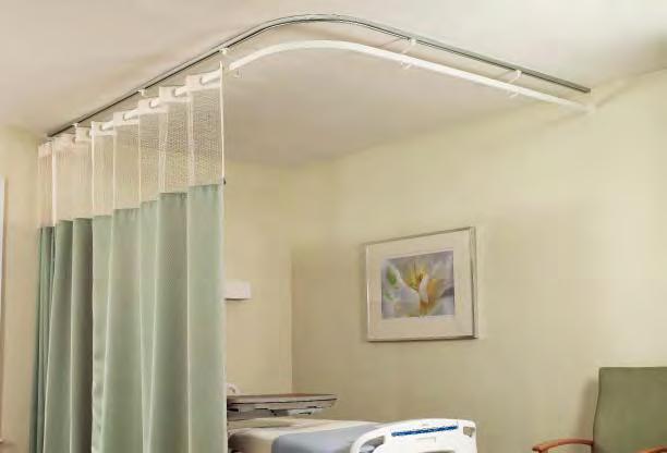 TWR & On The Right Track Cubicle Curtains Our Track Works seamlessly with our patented split ring technology and can be installed directly into any ceiling or can be retrofitted into an existing old