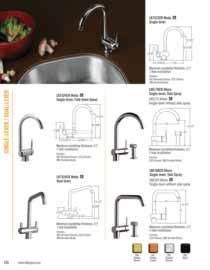 Pull-out Arezzo Laundry Pull-down Ferrara FAUCET SECTION LEGEND Feature photo
