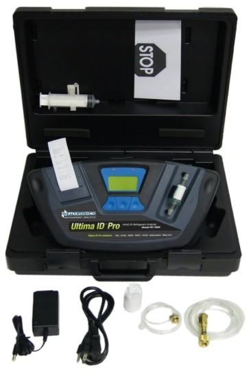 Any handheld analyzer manufactured by Neutronics after 2004 uses the Ultima or Mini ID model design.