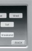 weekdays, weekends, or individual days.