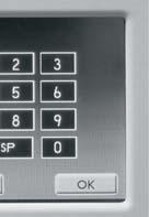 Enter Pin Number screen. 4. Select a pin number to lock out the thermostat.