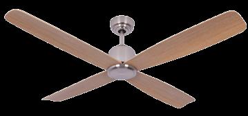 per minute C 210986 D 210987 4 blade close to ceiling direct current (DC) fan with white wash plywood blades Colour