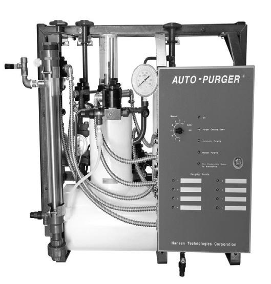 SELECTING AN AUTO-PURGER In addition to the AUTO-PURGER AP, Hansen Technologies offers three other versions the compact AUTO-PURGER APM, the gas (air) and water AUTO-PURGER APPT, and the