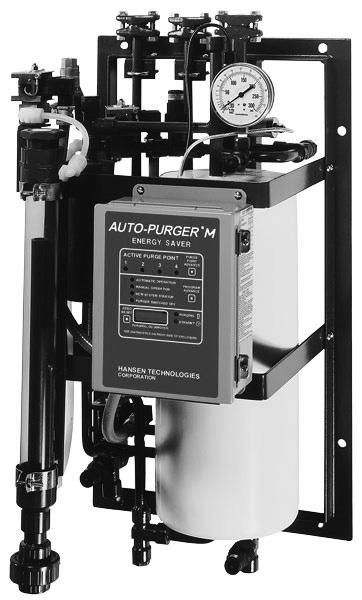 AUTO-PURGER AP This is the original AUTO-PURGER. It has solid-state control and is ideal for larger systems, up to 1500 tons (5300 kw) ammonia.