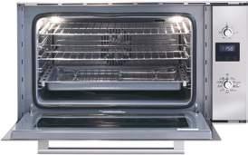 grill, fan grill, fan forced and pizza PANA-View full-glass oven door and inner glass S-Move soft and gentle closing door