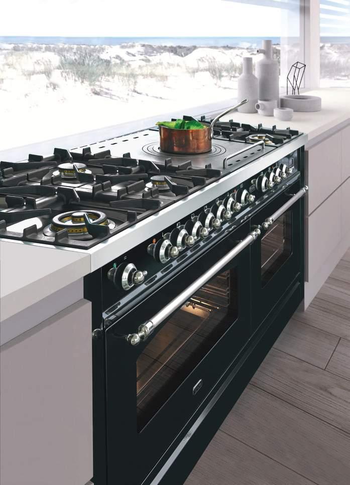 NOSTALGIE SERIES ILVE Nostalgie ovens offer attractive and traditional country style finishes that enhance the appearance of any kitchen.