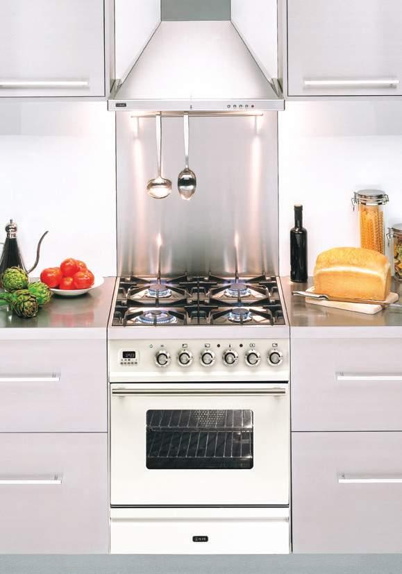 keep the heat inside the oven and resulting in a cool to touch door exterior Catalytic self cleaning system Stainless steel fan fat filter Removable oven door and inner door glass Storage drawer