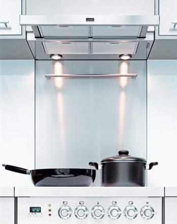When active the range hood will operate at a higher speed (4) for 10 minutes and then the speed will automatically turn down to speed 3 Programmable 5, 10, 15, 20 minute auto fan shut-down Stainless