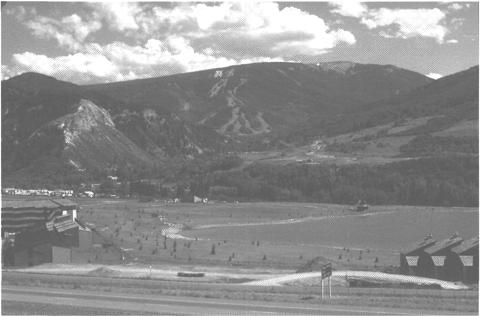 Modification Winter Sports Site Located in the lightly patterned portion of the natural landscape character, Beaver Creek Ski Area in Colorado is situated on the forested slopes above the valley
