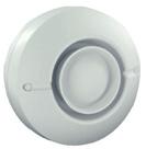 Smoke sensor with built-in sounder 85dB @ 3m room layout) Detection 100m² (coverage area may vary depending on room layout) 5 years 1 battery LI03V (supplied) Ø120 x 45 mm WIRELESS CARBON MONOXIDE