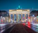 The Brandenburg Gate is the last remaining in a series of buildings that