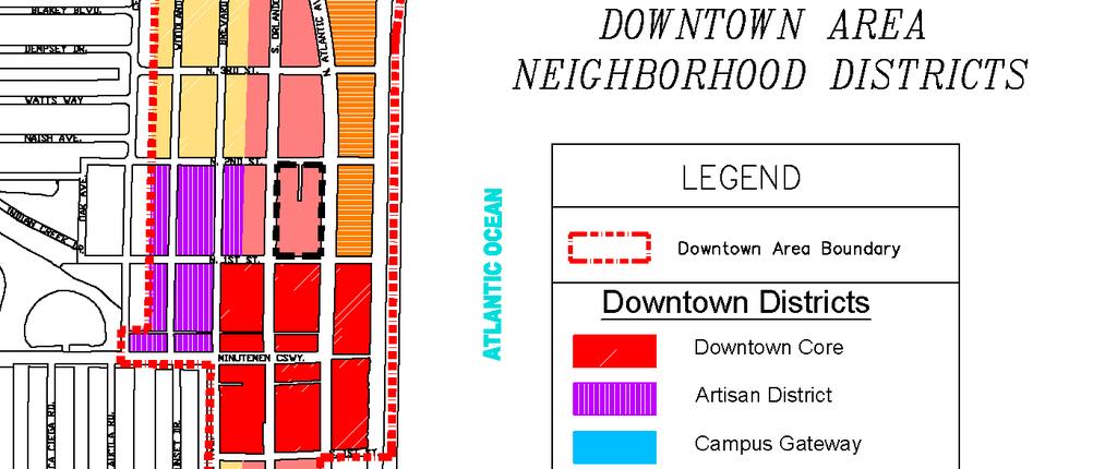EXISTING FLUE MAP 4 BEING REPLACED FLUE Map 4 Downtown Area