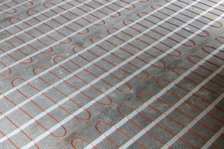 Laying the mat Once the floor is out of the way and the insulation is laid, rolling the mats out in the areas you d like to heat is a relatively simple task.