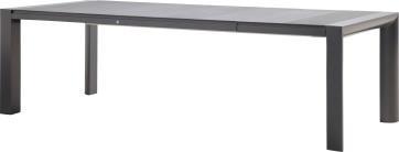 89522 Royal Table 190/240/290cm spraystone slats / Taupe-Taupe 89523 Royal Table extension part spraystone slats + additional leg /