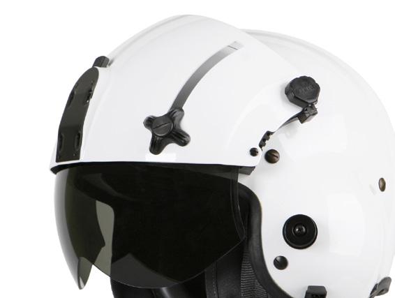 HGU-56/P with Dual Visor Housing SPH-5 Visor Housings The Gentex SPH-5 Helmet is available with single and dual visor housings.