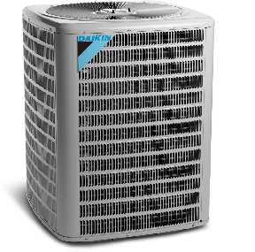 Split Systems 7.5-10 Tons Daikin Heat Pumps Air Handlers 11 EER Service valves with sweat connections & easy-access gauge ports Factory installed filter drier 5 year parts limited warranty HVAC No.