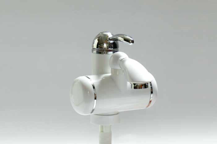 EHT40 Electric Hot Water Tap Hot water in your washroom at the turn of a tap without the need for storage!