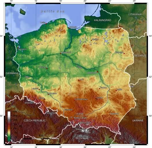 The environmental richness of Poland Climatic zone, geological and geographical factors, differentiated relief.