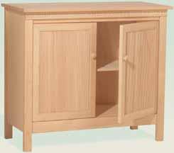 Durable construction ensures many years of use. Made of Alder and Alder veneered hardwoods.