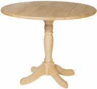 210W Homestead Table, 70W Riverside Chairs Homestead Table Centennial Table 29"