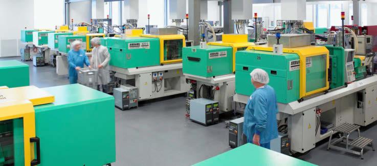 Individual clean room solutions must exactly correspond to your specific application in order that series production of highend injection moulded parts is always ensured.