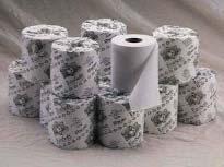 Two-ply washroom tissue is great for commercial, institutional, and industrial facilities. 100% RECYCLED.