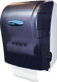 ELEMENT ROLL TOWEL BLACK 92700950 T950TBK 1 8.1 lbs. BLUE 92700951 T950TBL The Element is the newest compact, high capacity lever roll towel dispenser.