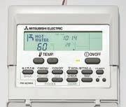 Ultimate Control PAR-W21 7 Day Timer & PUHZ Water Flow Interfaces PAR-W21 :: 7 Day Timer / Controller This is an easy to use, fully functional wall mounted controller developed by Mitsubishi Electric