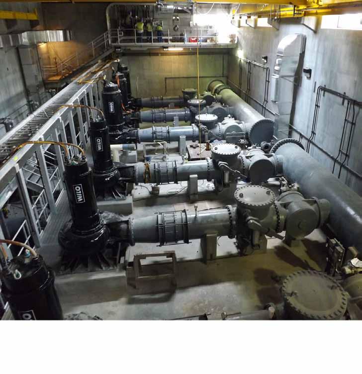 Baton Rouge South Wastewater Treatment Plant Baton Rouge, Louisiana 31 Wilo provided 25 units, up to a 2