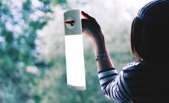 Your Portable Lamp Wirelessly Charge Your