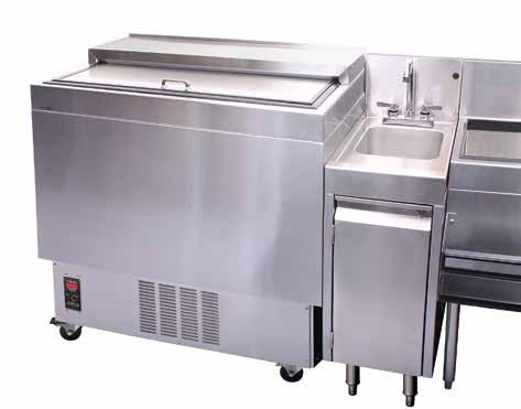 Slide Top Cooler & Mug Froster Features Like our entire line of bar equipment,