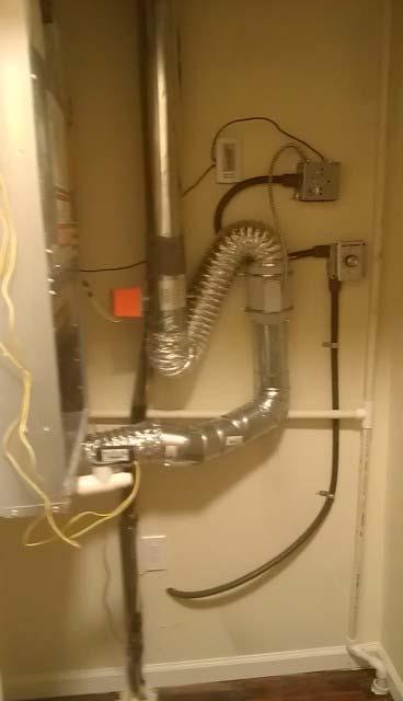 Ventilation System Installation Always run to