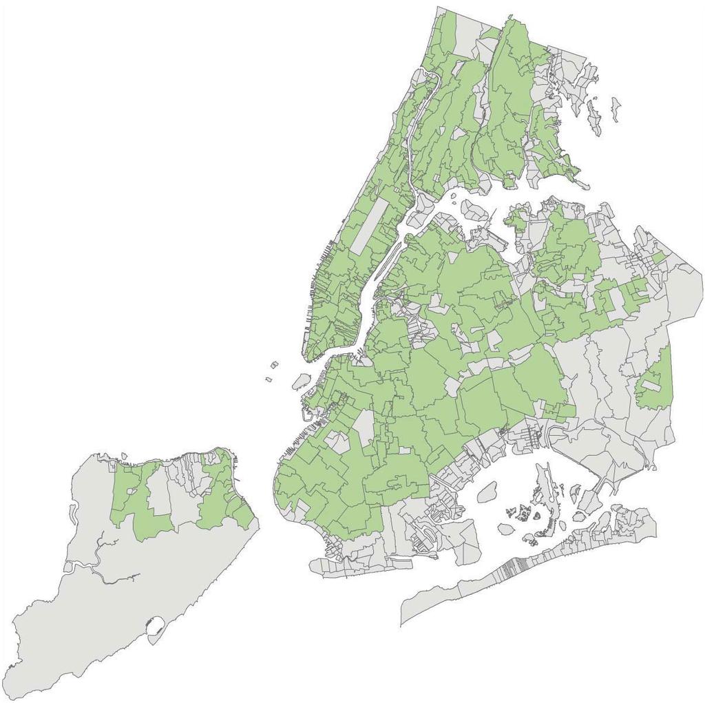 NYC Sewer System 7,400 total miles of sewers o 3,337 miles of combined