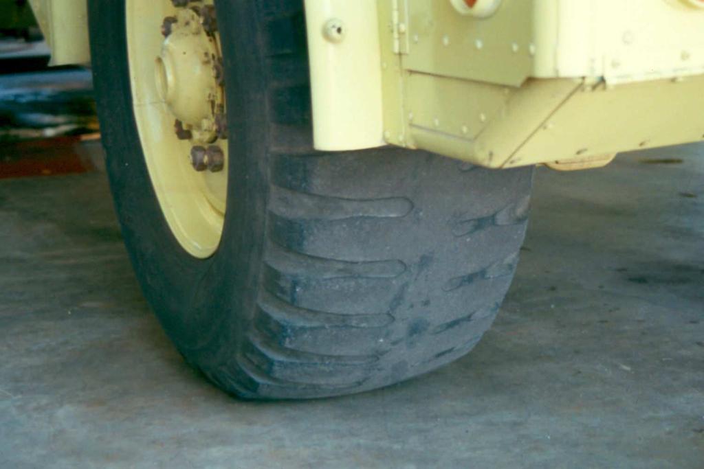 INSPECTION OF PHYSICAL FACILITIES Check the condition of tires -