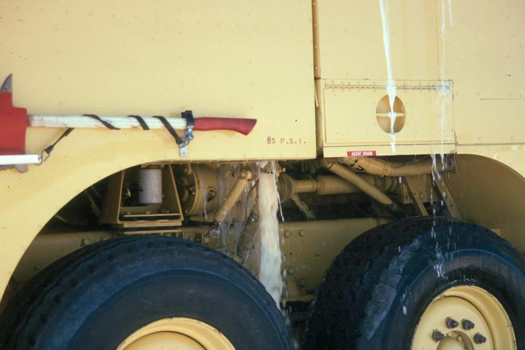 TOP 10 INDICATORS OF ARFF PROBLEMS 6 During a foam system