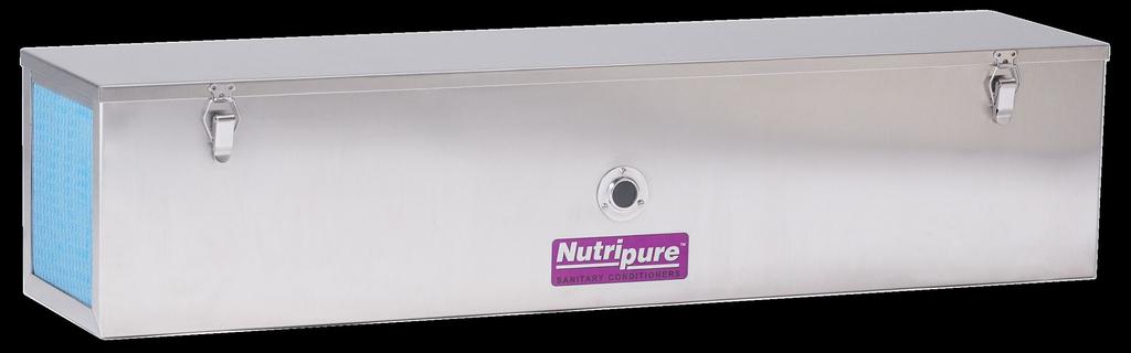 SPECIAL FEATURES Nutripure 2B-SC and 3B-SC Ultraviolet Sanitary Conditioners Nutripure Ultraviolet Sanitary Conditioners have long been used commercially to ventilate the air space above the liquid