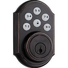 Over 1 million unique transmitter codes for secure communication. Kwickset Zwave Lock The Kwickset SmartCode with Home Connect Technology Z- Wave Deadbolt is a keyless entry electric lock.