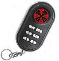 MCT-237 6-Button, Two-way Wireless Keyfob MCT-237 is a 6-button, miniature, wireless two-way keyfob with an iconbased LCD display.