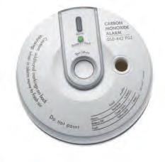 Safety Detectors 32 PowerMax Solutions with PowerCode Activates an alarm when the temperature reaches 60 C (140 F) and starts increasing rapidly Loud (85db) alarm sound at 3m (10ft) Extended battery