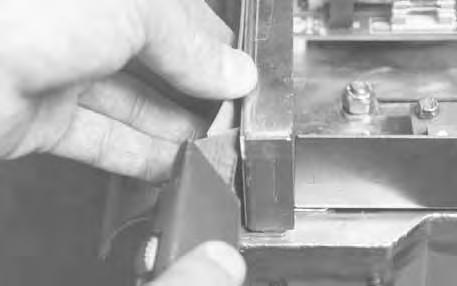 ) TEMPERATURE TEMPERATURE Apply small piece of tape to corner of protective film