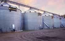 Hopper Bins COMMERCIAL BINS uuunstiffened models available in 15- to 27-foot diameters with capacities of 1,850 to 11,510 bushels.