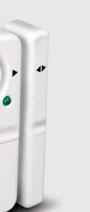 design for discreet positioning near entry points The alarm is activated