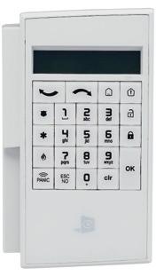 : VT100 Panic button 3 options 3 options Tamper detection Open and back tamper Open and back tamper Keypad Display Power supply
