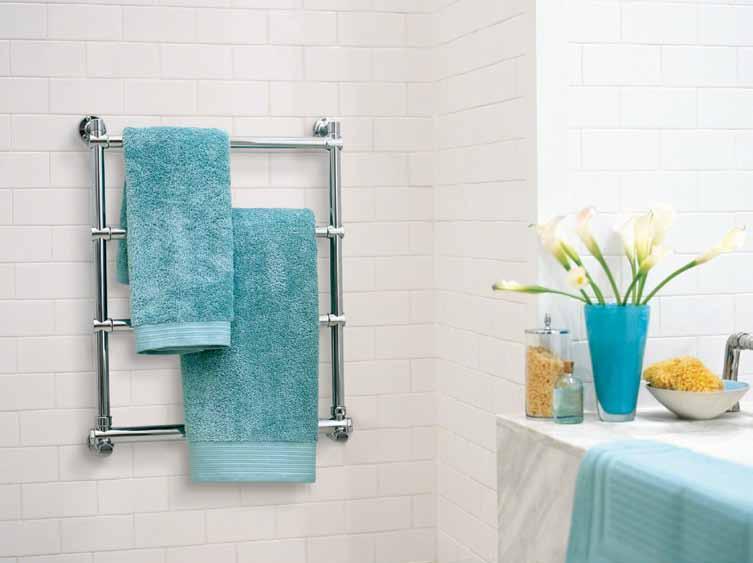 Hydronic Towel Warmers Hydronics Towel Warmers are integrated into the plumbing of your home s hot water heating system and are normally on whenever your heating system is on.