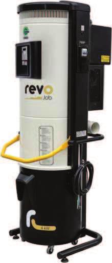 REVO JOB Revo Job is the new Sistem Air vacuum unit designed for intensive use in tertiary and professional areas.