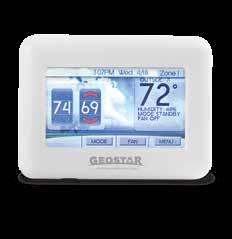PROGRAMMABLE THERMOSTAT CC-U01 THERMOSTAT with Touch Screen Display This beautiful communicating color touch-screen thermostat is great for Aston or Sycamore units and offers intuitive comfort